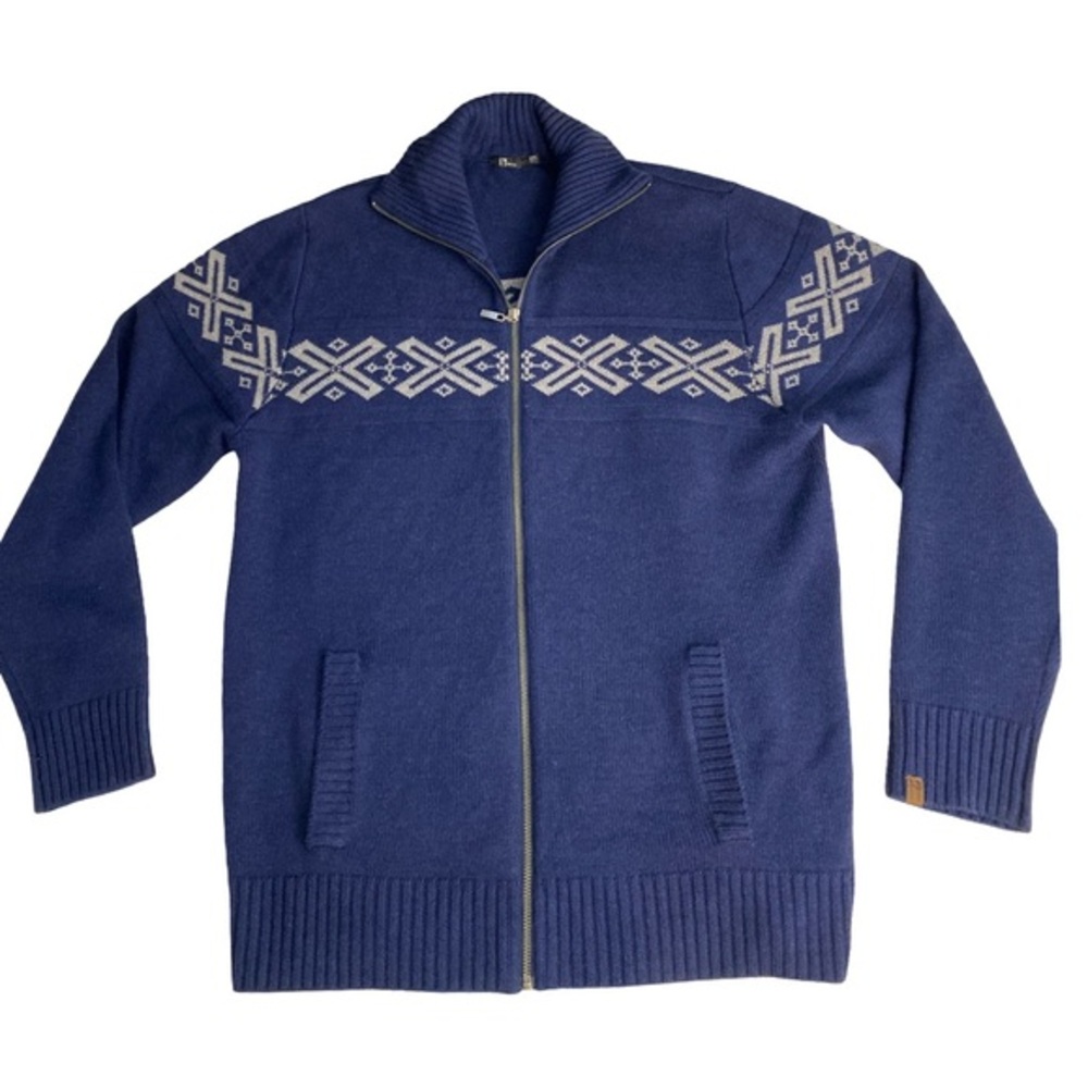 Neve Full Zip Merino Wool Sweater size XXL